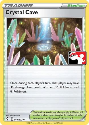 Prize Pack Series Cards Crystal Cave #144