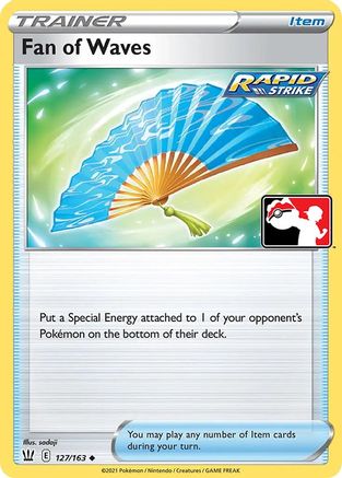 Prize Pack Series Cards Fan of Waves #127