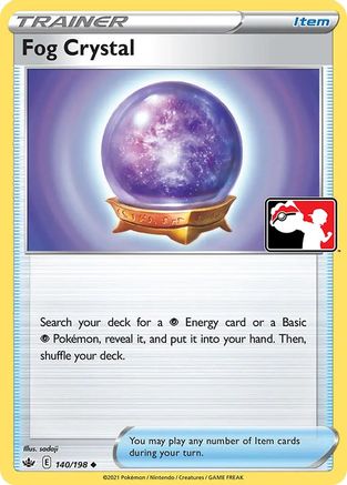 Prize Pack Series Cards Fog Crystal #140