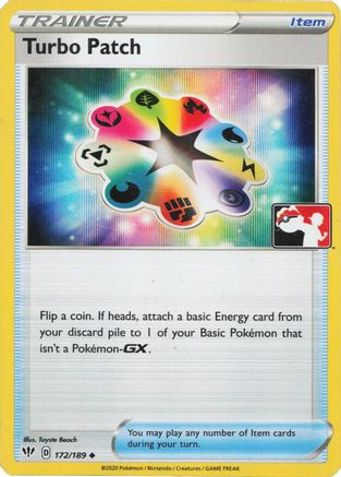 Prize Pack Series Cards Turbo Patch #172