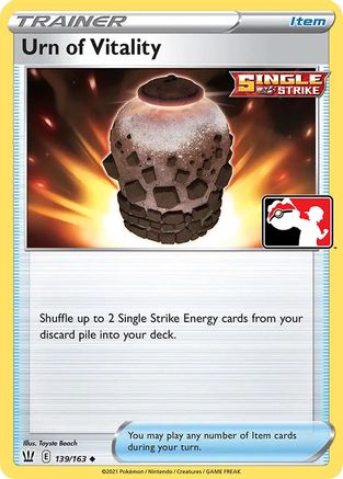 Prize Pack Series Cards Urn of Vitality #139