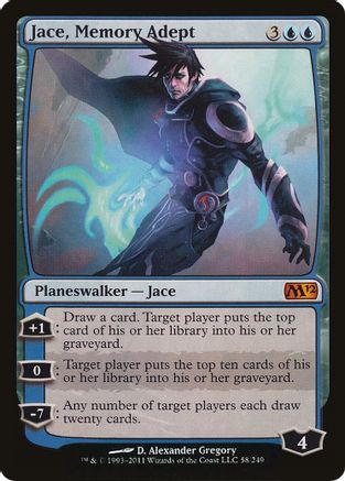 Jace, Memory Adept - Magic 2012 (M12) - Magic: The Gathering