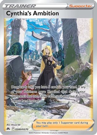 Pokemon Raikou V GG41 Crown Zenith Galarian Gallery Rare Full Art Card New  NM