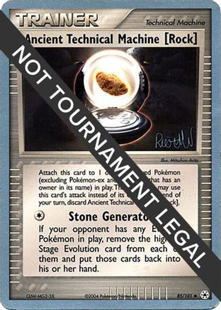 World Championship Decks Ancient Technical Machine [Rock] - 2004 (Reed Weichler) #85