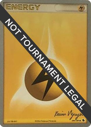 World Championship Decks Lightning Energy - 2004 (Kevin Nguyen) #109