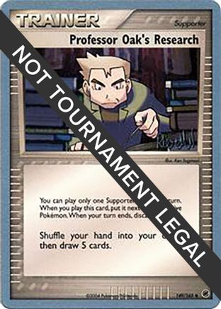 World Championship Decks Professor Oak's Research - 2004 (Reed Weichler) #149