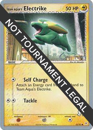 World Championship Decks Team Aqua's Electrike - 2004 (Chris Fulop) #27