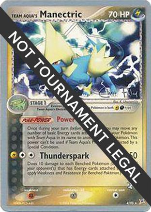 World Championship Decks Team Aqua's Manectric - 2004 (Chris Fulop) #4