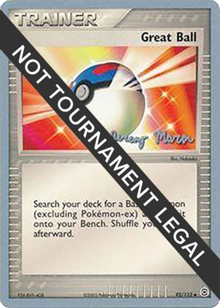 World Championship Decks Great Ball - 2005 (Jeremy Maron) #92