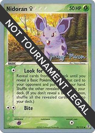World Championship Decks Nidoran F - 2005 (Jeremy Maron) #70