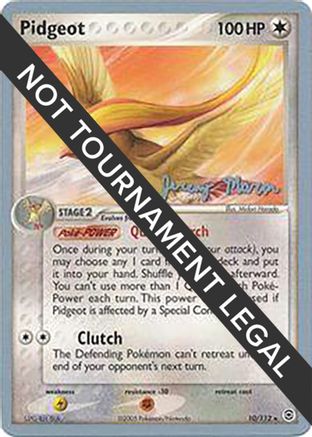World Championship Decks Pidgeot - 2005 (Jeremy Maron) #10