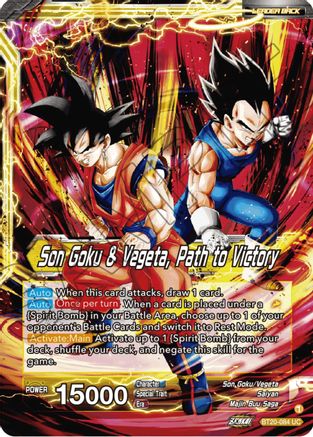 SS Vegito // Son Goku & Vegeta, Path to Victory - Power Absorbed ...