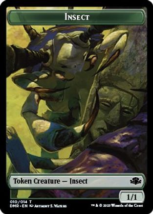 Insect // Sheep Double-Sided Token