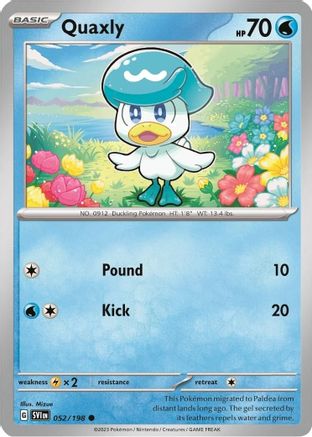 Miscellaneous Cards & Products Quaxly - 052/198 (Mirage Holo) #052
