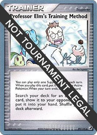World Championship Decks Professor Elm's Training Method - 2006 (Jimmy Ballard) #89