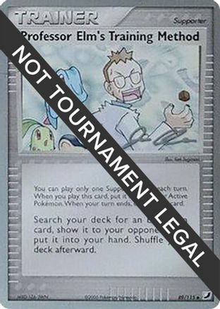 World Championship Decks Professor Elm's Training Method - 2006 (Jason Klaczynski) #89