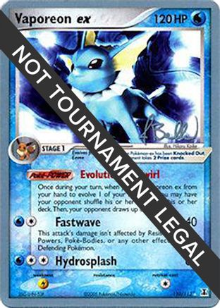 World Championship Decks Vaporeon ex - 2006 (Jimmy Ballard) #110