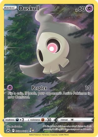 SWSH: Crown Zenith: Galarian Gallery Duskull #GG28