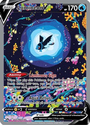 Pokémon TCG Crown Zenith Galarian Gallery NM Full Art Set 9 GG26