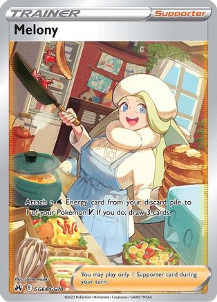 SWSH: Crown Zenith: Galarian Gallery Melony #GG64
