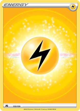 SWSH: Crown Zenith Lightning Energy (Texture Full Art) #155