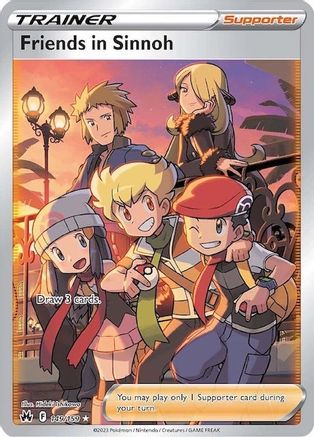 SWSH: Crown Zenith Friends in Sinnoh (Full Art) #149