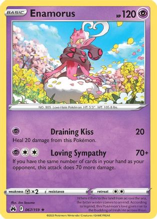 SWSH: Crown Zenith Enamorus #067