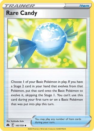 SWSH: Crown Zenith Rare Candy #141