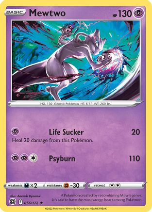 Miscellaneous Cards & Products Mewtwo - 056/172 (Cosmos Holo) #056