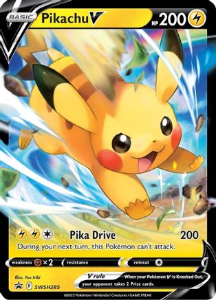 SWSH: Sword & Shield Promo Cards Pikachu V #SWSH285