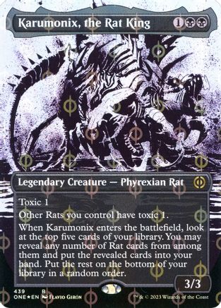 Karumonix, the Rat King (Showcase) (Step-and-Compleat Foil)