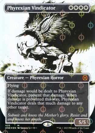 Phyrexian Vindicator (Showcase) (Step-and-Compleat Foil)