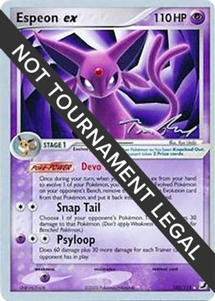 World Championship Decks Espeon ex - 2007 (Tom Roos) #102
