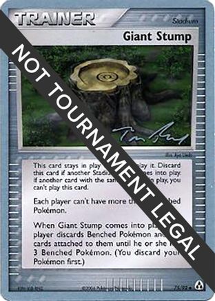 World Championship Decks Giant Stump - 2007 (Tom Roos) #75