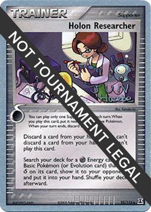 World Championship Decks Holon Researcher - 2007 (Jun Hasebe) #95