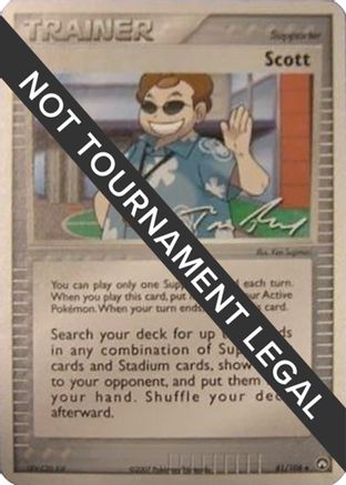 World Championship Decks Scott - 2007 (Tom Roos) #81