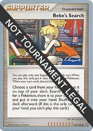 World Championship Decks Bebe's Search - 2008 (Jason Klaczynski) #119