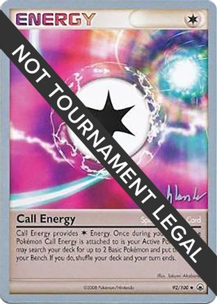 World Championship Decks Call Energy - 2008 (Dylan Lefavour) #92