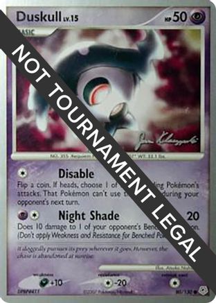 World Championship Decks Duskull - 2008 (Jason Klaczynski) #80