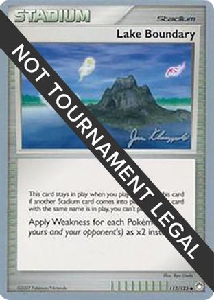 World Championship Decks Lake Boundary - 2008 (Jason Klaczynski) #112