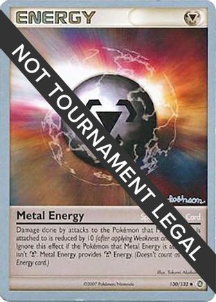 World Championship Decks Metal Energy (130) - 2008 (Tristan Robinson) #130