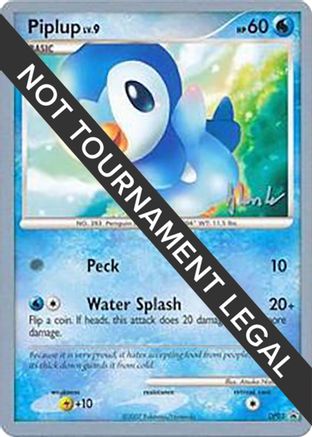 World Championship Decks Piplup (DP03) - 2008 (Dylan Lefavour) #DP03