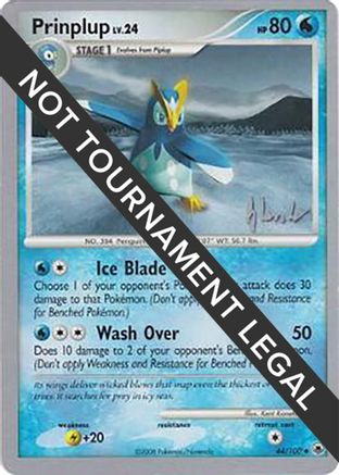 World Championship Decks Prinplup (44) - 2008 (Dylan Lefavour) #44