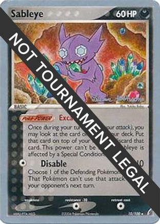 World Championship Decks Sableye - 2008 (Tristan Robinson) #10