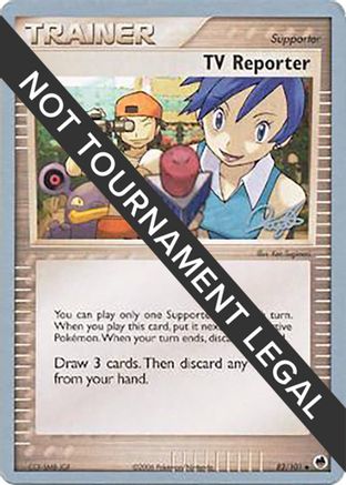 World Championship Decks TV Reporter - 2008 (Paul Atanassov) #82