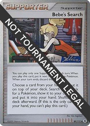 World Championship Decks Bebe's Search - 2009 (Stephen Silvestro) #89