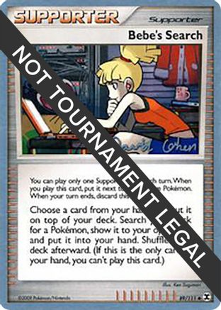 World Championship Decks Bebe's Search - 2009 (David Cohen) #89