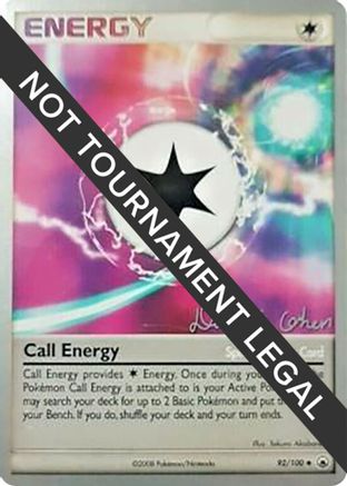 World Championship Decks Call Energy - 2009 (David Cohen) #92