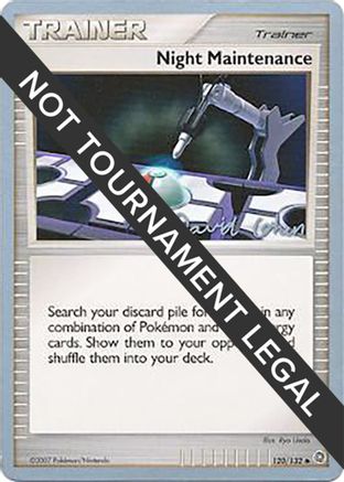 World Championship Decks Night Maintenance - 2009 (David Cohen) #120
