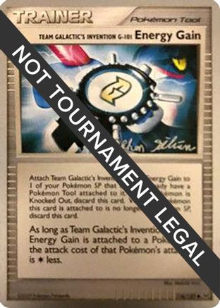 World Championship Decks Team Galactic's Invention G-101 Energy Gain - 2009 (Stephen Silvestro) #116